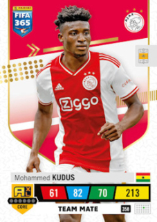 Mohammed Kudus AFC Ajax 2023 FIFA 365 Team Mate #358